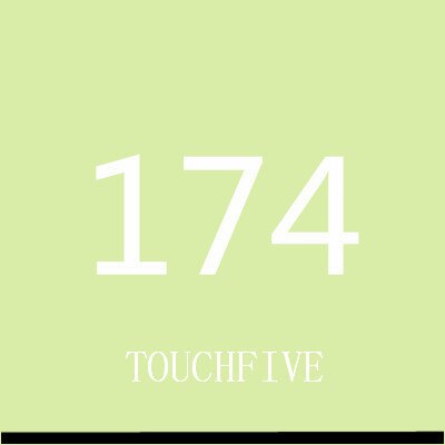 TOUCHFIVE 168 Colors Single Art Markers Brush Pen Sketch Alcohol Based Markers Dual Head Manga Drawing Pens Art Supplies