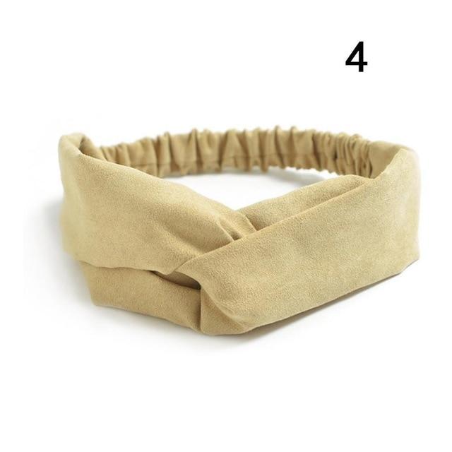 Fashion Women Girls Summer Bohemian Hair Bands Print Headbands Vintage Cross Turban Bandage Bandanas HairBands Hair Accessories