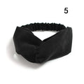 Fashion Women Girls Summer Bohemian Hair Bands Print Headbands Vintage Cross Turban Bandage Bandanas HairBands Hair Accessories