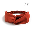 Fashion Women Girls Summer Bohemian Hair Bands Print Headbands Vintage Cross Turban Bandage Bandanas HairBands Hair Accessories
