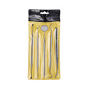 Azdent Dental Mirror Stainless Steel Dental Tool Set Mouth Mirror Dental Kit Instrument Dental Pick Dentist Prepare Tool