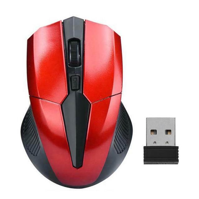Portable 319 2.4Ghz Wireless Mouse Adjustable 1200DPI Optical Gaming Mouse Wireless Home Office Game Mice for PC Computer Laptop