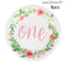WEIGAO 1pcs 1 2 3 Birthday Caps Flower Crown 1st Birthday Hat Newborn Baby Birthday Headband 1 Year Birthday Party Decorations