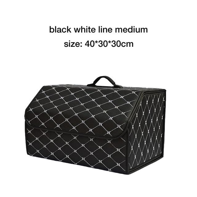 Multipurpose Collapsible Car Trunk Storage Organizer With Lid Portable Car Storage Bag Car Trunk Organizer