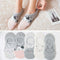10 pieces = 5 pairs Korea Summer socks women Cartoon Animal bear mouse Socks Cute Funny Invisible cotton Ankle Socks Size 35-41