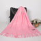 2020 Winter Cashmere Women Scarf Female Luxury Brand Scarves Lady Tassel Bandana Women Solid Shawl Wraps Foulard Tippet Pashmina