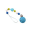 Baby Pacifier Clip Chain Wooden Holder Soother Pacifier Clips Leash Strap Nipple Holder For Infant Nipple Bottle Clip Chain