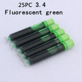 High quality Fountain Pen ink refills 25PC diameter 2.6mm 3.4mm standards international Stationery Office supplies INK PEN