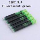 High quality Fountain Pen ink refills 25PC diameter 2.6mm 3.4mm standards international Stationery Office supplies INK PEN