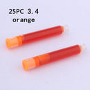 High quality Fountain Pen ink refills 25PC diameter 2.6mm 3.4mm standards international Stationery Office supplies INK PEN