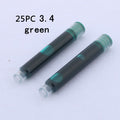 High quality Fountain Pen ink refills 25PC diameter 2.6mm 3.4mm standards international Stationery Office supplies INK PEN