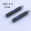 High quality Fountain Pen ink refills 25PC diameter 2.6mm 3.4mm standards international Stationery Office supplies INK PEN