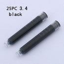High quality Fountain Pen ink refills 25PC diameter 2.6mm 3.4mm standards international Stationery Office supplies INK PEN