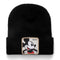 Mickey Minnie Donald Beanie High Quality Cotton Casual Beanies for Men Women Warm Knitted Winter Hat Fashion Solid Unisex Cap