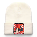 Mickey Minnie Donald Beanie High Quality Cotton Casual Beanies for Men Women Warm Knitted Winter Hat Fashion Solid Unisex Cap