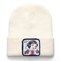 Mickey Minnie Donald Beanie High Quality Cotton Casual Beanies for Men Women Warm Knitted Winter Hat Fashion Solid Unisex Cap