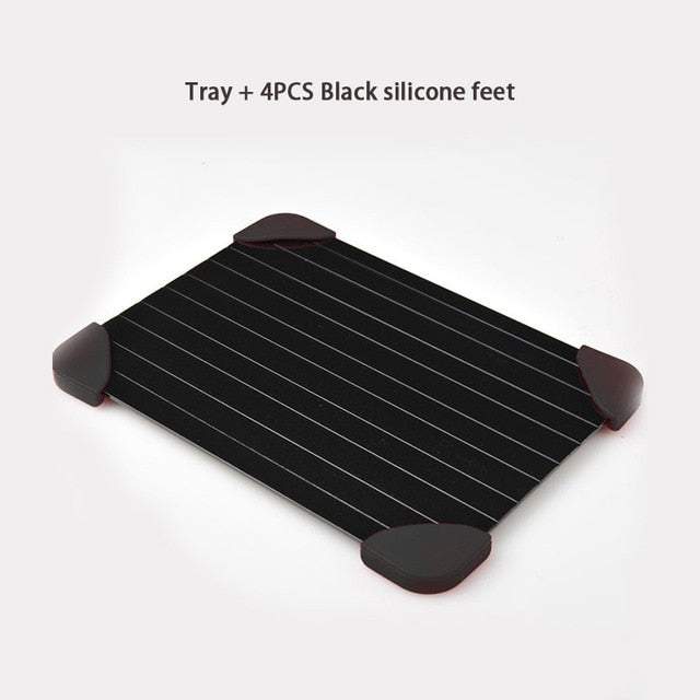 Fast Defrosting Tray Thaw Frozen Food Meat Fruit Quick Defrosting Plate Board Defrost Kitchen Gadget Tool Defrost Tray