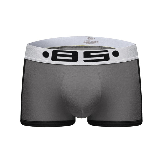 BS Cotton Boxershorts Men Comforable Panties Set трусы мужские боксеры  Gay Sexy Underwear Man Boxer 5Color Free Shiping