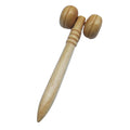 New Body Neck Relax Blood Circulation Wooden Massager Triangle Trigeminal Fragrant Wood Reflexology Tool SPA Therapy