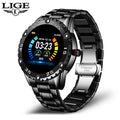 LIGE New Smart Watch men And women Sports watch Blood pressure Sleep monitoring Fitness tracker Android ios pedometer Smartwatch