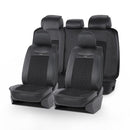 PU leather universal car seat cover artificial suede diamond pattern FIt for most cars high-end luxury car interiors