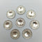 100pcs  ova/round/Water drop  transparency Flat back Rhinestone Round Cabochon Embellishment Scrapbooking DIY Crafts