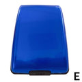 1 pc Aluminum Bankcard Blocking Hard Case Wallet Credit Card Anti-RFID Scanning Protect Card Holder Dropshipping Aluminum wallet