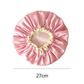 Thick 1Pcs Waterproof Bath Hat Double Layer Shower Hair Cover Women Supplies Shower Cap Bathroom Accessories
