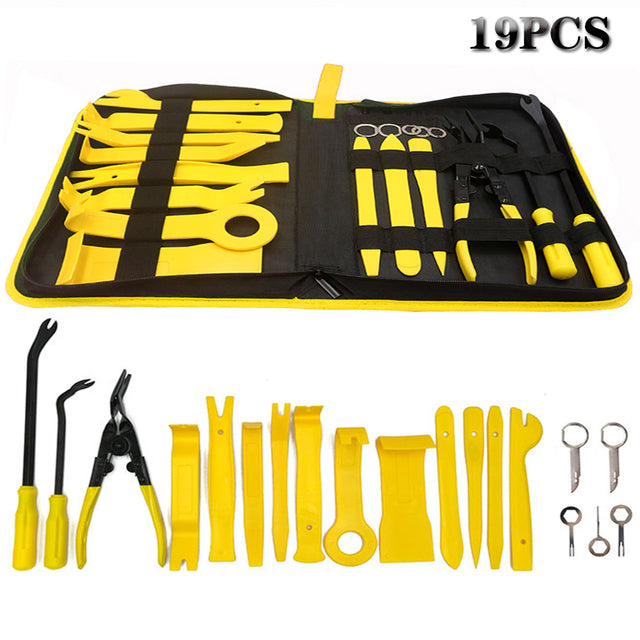 Hand Tool Removal Tool Kit,Car Panel Tool,11-38pcs Disassembly Tool Set,Car Door Panel Removal Tool,Audio Disassembly Tool Kit.