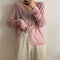 Cardigan Women Korean Long Sleeve Cardigan Summer Cropped Cardigan Knitted V neck Thin Ice Silk Sweaters Sunscreen Shirt Tops