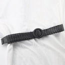 Vintage Bohemian Wide Belt Summer Wooden Buckle Wild Braided Belt Female Leopard Buckle Linen Weave Women Fake Straw Waist Belt