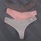 3PCS/Set G-string Panties Cotton Women's Underwear Sexy Panties Female Underpants Thong Solid Color Pantys Lingerie M-XL Design