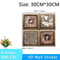 3D Wallpaper DIY Brick stone pattern Self-Adhesive Waterproof Wall Stickers 70cm*77cm floral prints 3D Wall Sticker for home