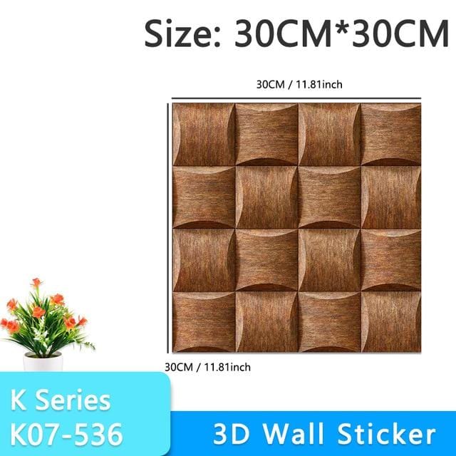 3D Wallpaper DIY Brick stone pattern Self-Adhesive Waterproof Wall Stickers 70cm*77cm floral prints 3D Wall Sticker for home