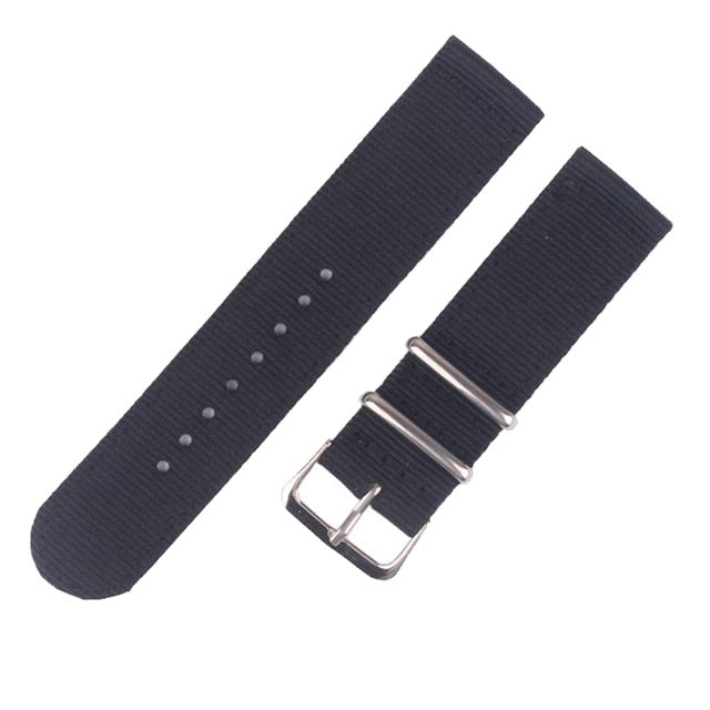 20mm 22mm watch strap For Samsung Galaxy watch 46mm 42mm Active2 Active1 Gear S3 frontier Sports nylon nato strap