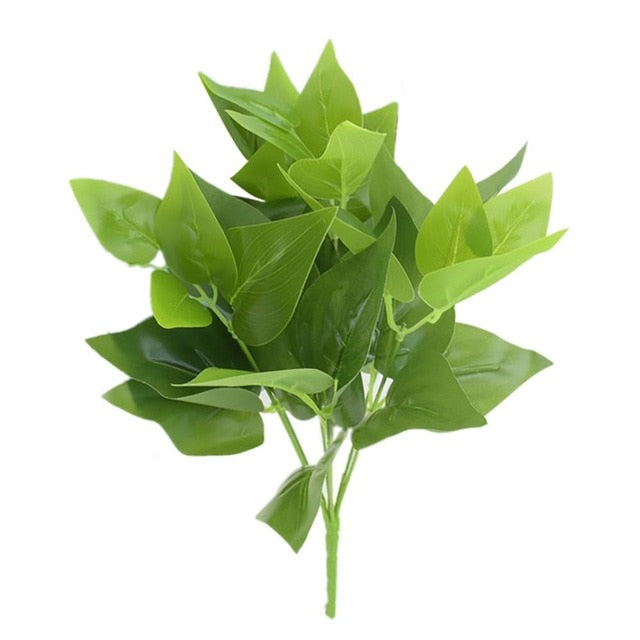 New Artificial Shrubs Creative Decorative Artificial Plant Ferns Simulation Plant Plastic Flower Fern Wall Material Accessories