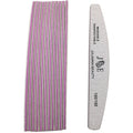 10 Pcs Professional Nail File 100 150 180 240 Grit Unhas De Gel Nail Files Sandpaper Moon Style Acrylic Nail File Art Tools