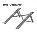 Portable Laptop Stand For Macbook Pro Air X Style Adjustable Foldable  Aluminum Desktop Notebook Holder Desk Rack 7-15 Inch