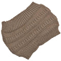 autumn winter Ponytail Beanie hat Women Stretch Knitted Crochet Beanies cap Winter Hats Cap  For Women Warm Lady