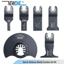 NEWONE K66/K100 Quick-release HCS/Japan-tooth/Bi-metal Oscillating Tool Multi-function tool saw blades Renovator Trimmer blades