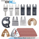 NEWONE K66/K100 Quick-release HCS/Japan-tooth/Bi-metal Oscillating Tool Multi-function tool saw blades Renovator Trimmer blades