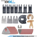 NEWONE K66/K100 Quick-release HCS/Japan-tooth/Bi-metal Oscillating Tool Multi-function tool saw blades Renovator Trimmer blades