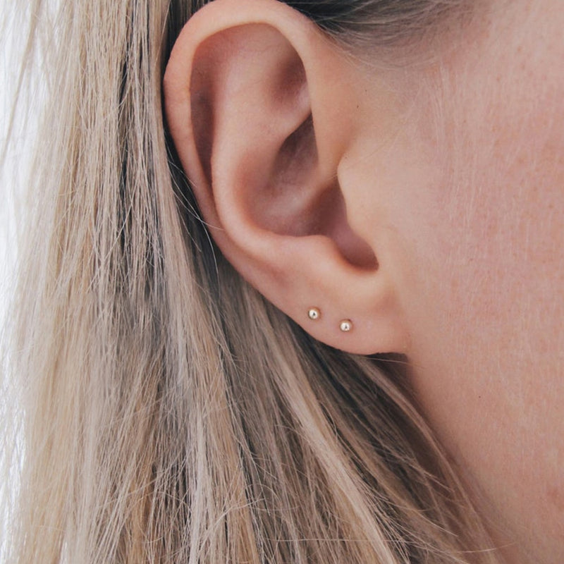 Laramoi Simple Stud Earrings Women Korean Geometric Stainless Steel Earings Fashion Jewelry Wholesale/Dropshipping