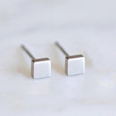 Laramoi Simple Stud Earrings Women Korean Geometric Stainless Steel Earings Fashion Jewelry Wholesale/Dropshipping