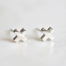Laramoi Simple Stud Earrings Women Korean Geometric Stainless Steel Earings Fashion Jewelry Wholesale/Dropshipping