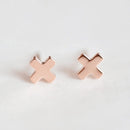 Laramoi Simple Stud Earrings Women Korean Geometric Stainless Steel Earings Fashion Jewelry Wholesale/Dropshipping