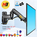 NB F150 2-7kg 100x100 soporte monitor wall mount screen aluminum good gas spring air press 13"-27" TV wall bracket holder