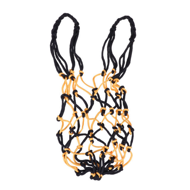 Heavy Duty Basketball Bag Drawstring Ball Mesh Net Nylon Soccer Carrier Mesh Net Bag Drawstring Storage Bag for Basketball