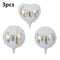 18inch Round White Gold Glitter Print Mr&Mrs LOVE foil Balloons bride to be marriage Wedding Valentine's Day Air Globos Supplies