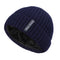 2020 New Fashion Winter Plus Velvet Thick Warm Knit Hat High Quality Women Men Solid Color Casual Beanies Soft Cap Bonnet Cotton